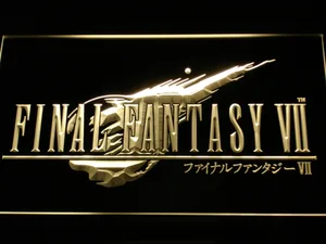 Final Fantasy VII LED Neon Sign