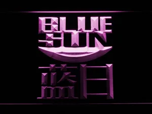 Firefly Blue Sun LED Neon Sign