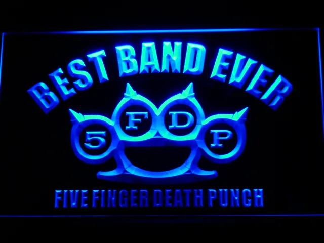 Five Finger Death Punch Best Band Ever LED Neon Sign