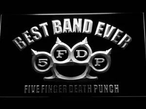 Five Finger Death Punch Best Band Ever LED Neon Sign