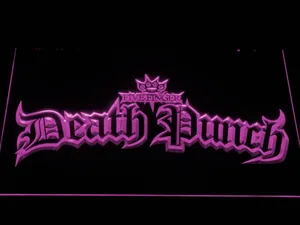 Five Finger Death Punch Gothic LED Neon Sign
