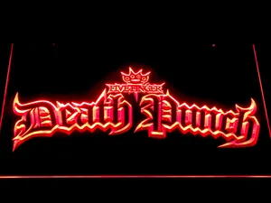 Five Finger Death Punch Gothic LED Neon Sign