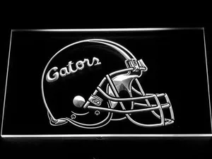 Florida Gators Helmet LED Neon Sign