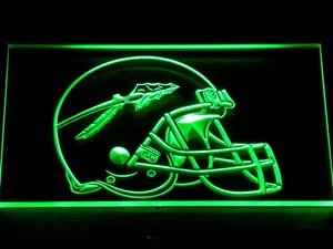 Florida State Seminoles Helmet LED Neon Sign
