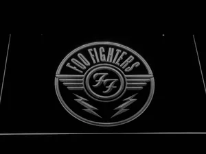 Foo Fighters Badge LED Neon Sign