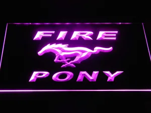 Ford Fire Pony LED Neon Sign