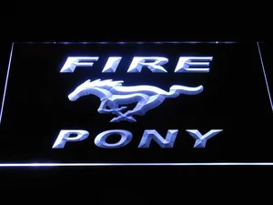 Ford Fire Pony LED Neon Sign
