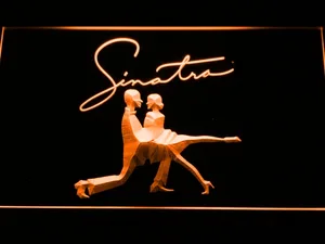 Frank Sinatra Silhouettes LED Neon Sign