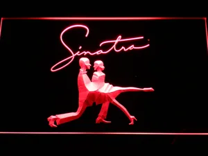 Frank Sinatra Silhouettes LED Neon Sign