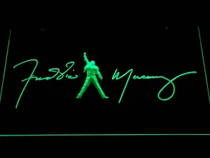 Freddie Mercury Signature LED Neon Sign