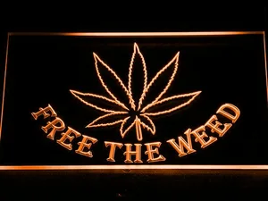 Free the Weed LED Neon Sign