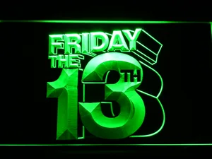 Friday The 13th LED Neon Sign