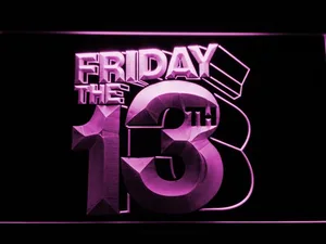 Friday The 13th LED Neon Sign