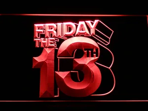Friday The 13th LED Neon Sign