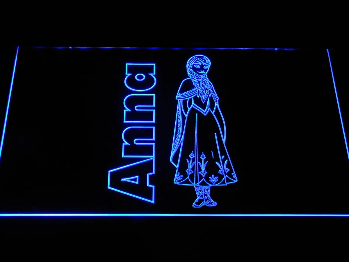 Frozen Anna LED Neon Sign