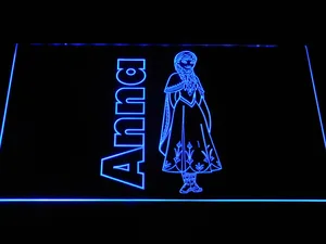 Frozen Anna LED Neon Sign