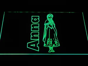 Frozen Anna LED Neon Sign