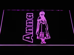 Frozen Anna LED Neon Sign