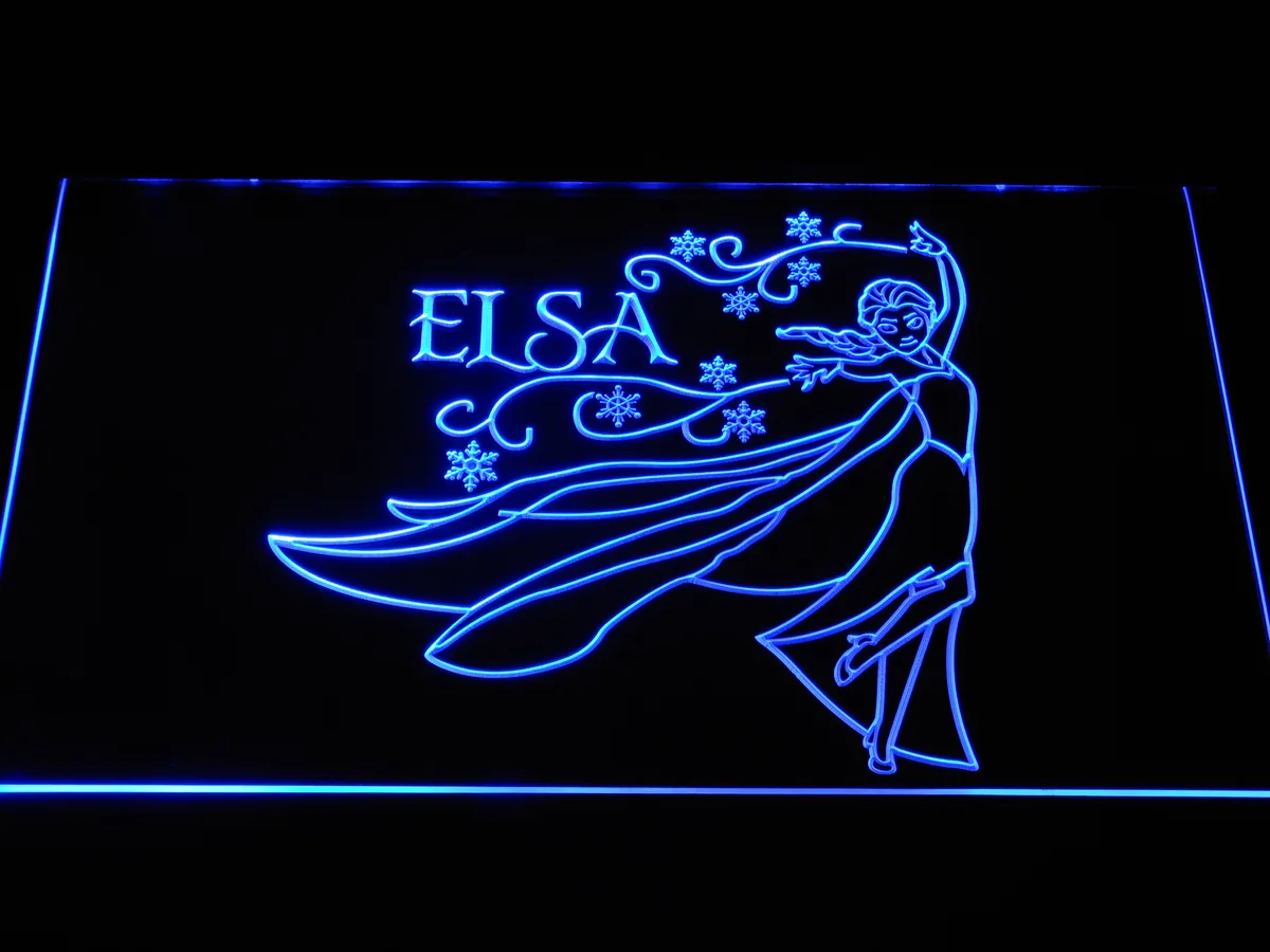 Frozen Elsa LED Neon Sign