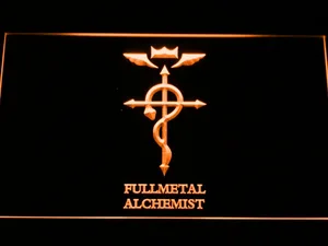 Full Metal Alchemist Flamel's Cross LED Neon Sign