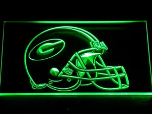 Georgia Bulldogs Helmet LED Neon Sign