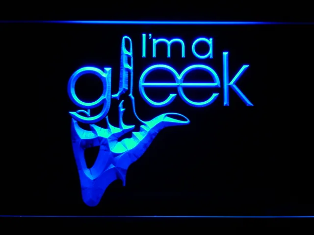 Glee I'm A Gleek LED Neon Sign