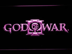 God of War 3 LED Neon Sign