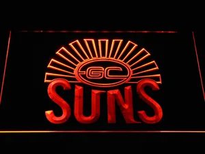 Gold Coast Suns LED Neon Sign
