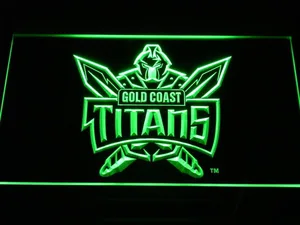 Gold Coast Titans LED Neon Sign