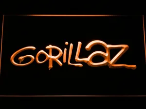 Gorillaz LED Neon Sign