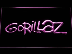 Gorillaz LED Neon Sign