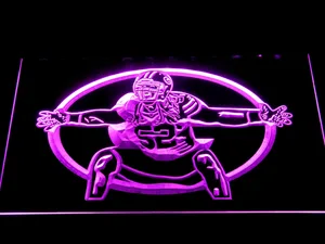 Green Bay Packers Clay Matthews LED Neon Sign