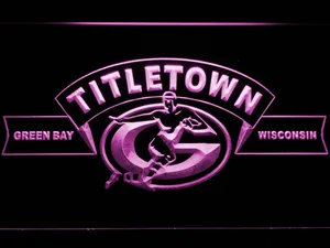 Green Bay Packers Titletown LED Neon Sign
