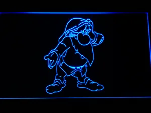 Grumpy Snow White and the Seven Dwarves LED Neon Sign