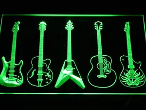 Guitar LED Neon Sign