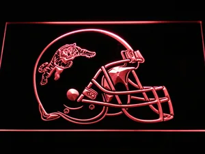 Hamilton Tiger-Cats Helmet LED Neon Sign
