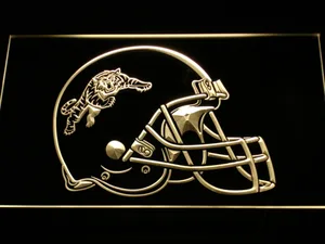Hamilton Tiger-Cats Helmet LED Neon Sign