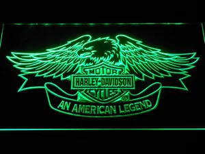 Harley Davidson American Legend LED Neon Sign