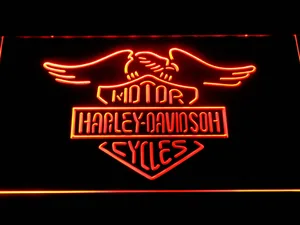 Harley Davidson Motorcycles LED Neon Sign