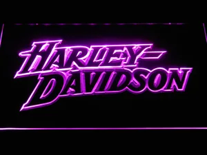 Harley Davidson Stylized Wordmark LED Neon Sign