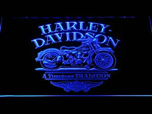 Harley Davidson Timeless Tradition LED Neon Sign