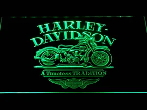 Harley Davidson Timeless Tradition LED Neon Sign