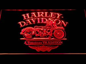 Harley Davidson Timeless Tradition LED Neon Sign