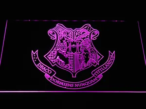 Harry Potter  Hogwarts Crest LED Neon Sign