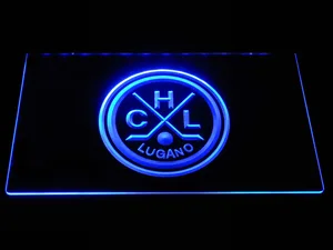 HC Lugano LED Neon Sign