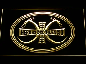 Heroes Del Silencio Dragons LED Neon Sign