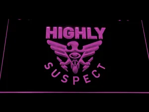 Highly Suspect LED Neon Sign