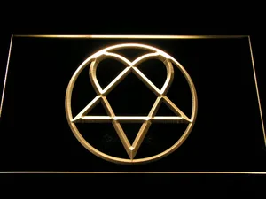 HIM Heartagram LED Neon Sign