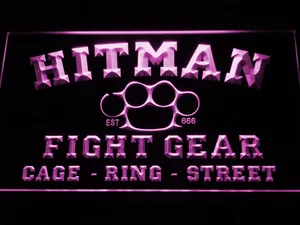 Hitman Fight Gear LED Neon Sign