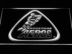 Houston Aeros LED Neon Sign - Legacy Edition